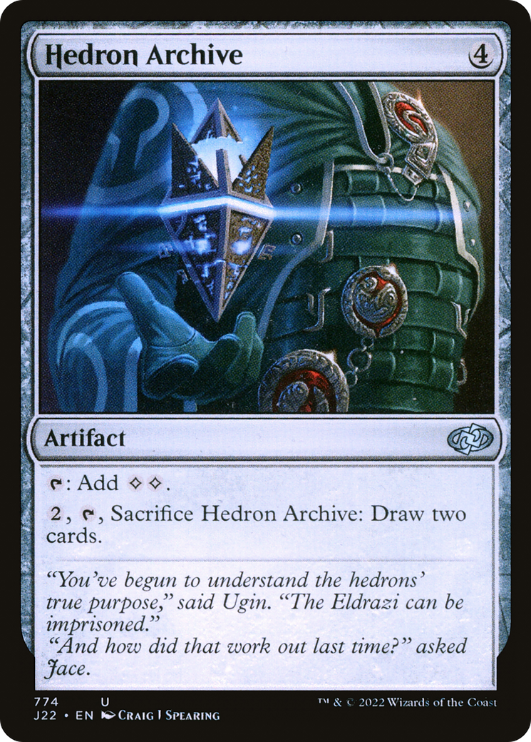 Hedron Archive (J22-774) [Jumpstart 2022] MTG Single Wizards of the Coast