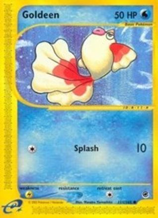 Goldeen (111/165) Reverse Holofoil [Vintage: Expedition] Pokemon Single Pokémon