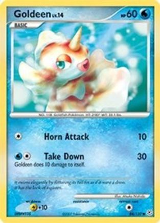 Goldeen (/130) Reverse Holofoil [DP: Base Set] Pokemon Single Pokémon
