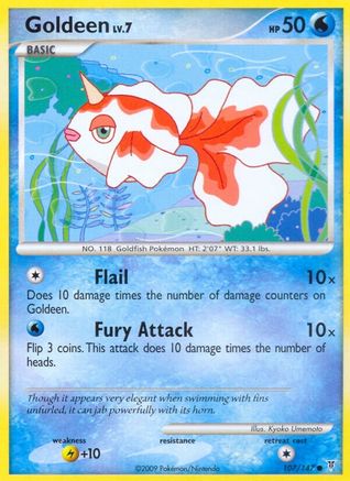 Goldeen (/147) Reverse Holofoil [Platinum: Supreme Victors] Pokemon Single Pokémon