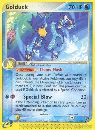 Golduck (/100) Reverse Holofoil [EX: Sandstorm] Pokemon Single Pokémon