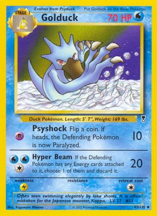 Golduck (/110) Reverse Holofoil [Vintage: Legendary Collection] Pokemon Single Pokémon