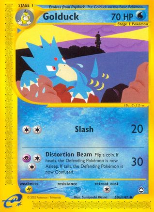 Golduck (50a) (/147) [Vintage: Aquapolis] Pokemon Single Pokémon