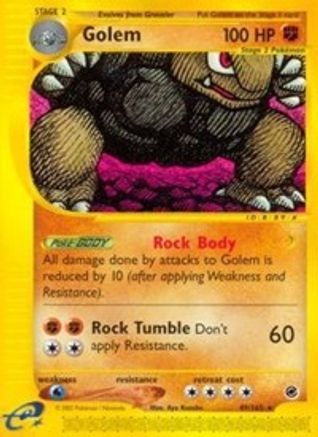 Golem 049/165 [Vintage: Expedition] Pokemon Single Pokémon
