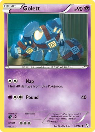 Golett (/124) [BW: Dragons Exalted] Pokemon Single Pokémon
