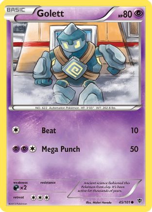 Golett (/101) [BW: Plasma Blast] Pokemon Single Pokémon