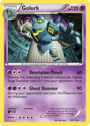 Golurk (/124) Holofoil [BW: Dragons Exalted] Pokemon Single Pokémon