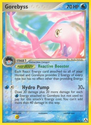 Gorebyss (/92) Reverse Holofoil [EX: Legend Maker] Pokemon Single Pokémon
