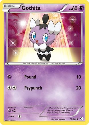 Gothita (/149) [BW: Boundaries Crossed] Pokemon Single Pokémon