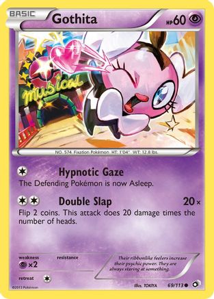 Gothita (69/113) [BW: Legendary Treasures] Pokemon Single Pokémon