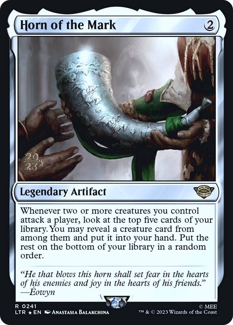 Horn of the Mark (PRE-241) [Tales of Middle-earth Promos] Foil MTG Single Wizards of the Coast