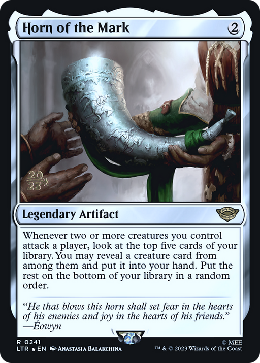 Horn of the Mark (PRE-241) [Tales of Middle-earth Promos] Foil MTG Single Wizards of the Coast