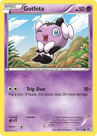 Gothita (70) (/113) Reverse Holofoil [BW: Legendary Treasures] Pokemon Single Pokémon