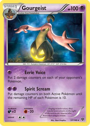 Gourgeist (/146) Holofoil [XY: Base Set] Pokemon Single Pokémon