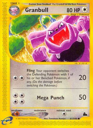 Granbull (/144) Reverse Holofoil [Vintage: Skyridge] Pokemon Single Pokémon
