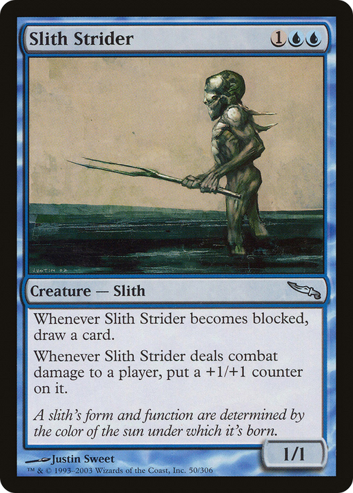 Slith Strider (MRD-050) [Mirrodin] Foil MTG Single Wizards of the Coast