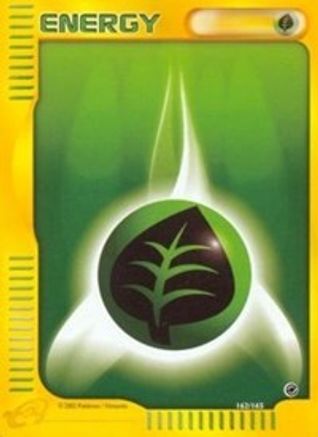 Grass Energy 162/165 [Vintage: Expedition] Pokemon Single Pokémon