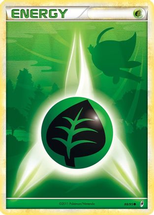 Grass Energy (/95) Holofoil [HGSS: Call of Legends] Pokemon Single Pokémon