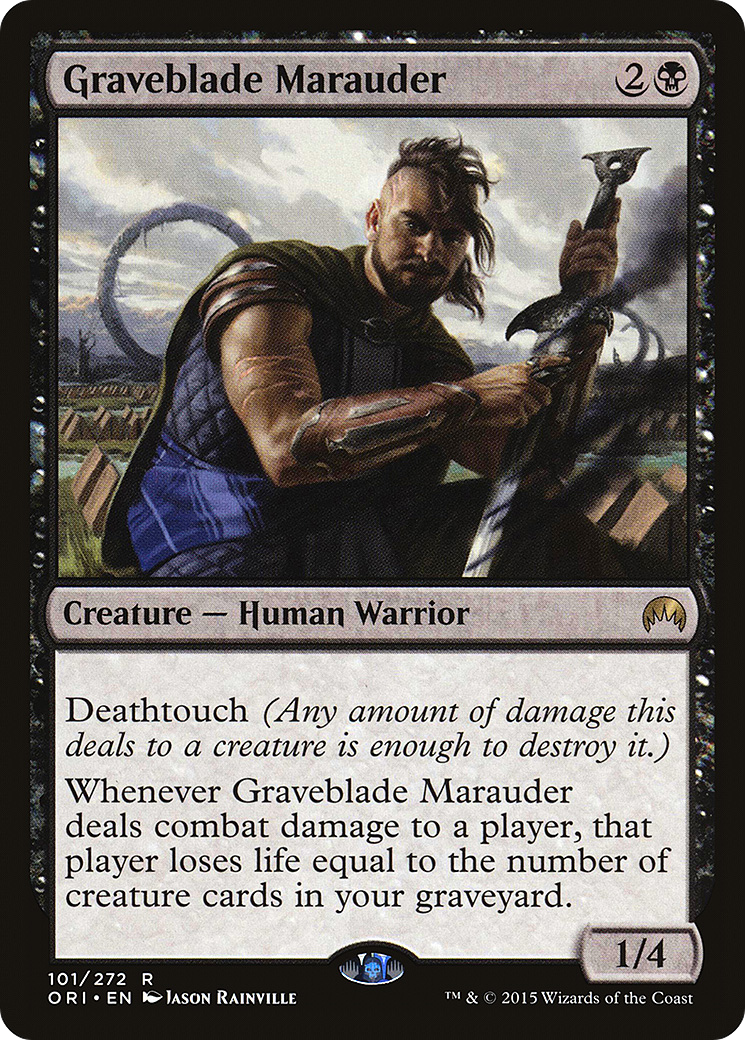 Graveblade Marauder (ORI-101) [Magic Origins] Foil MTG Single Wizards of the Coast