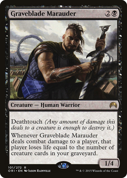 Graveblade Marauder (ORI-101) [Magic Origins] MTG Single Wizards of the Coast