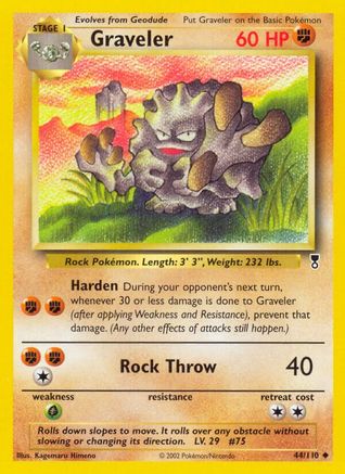 Graveler (/110) [Vintage: Legendary Collection] Pokemon Single Pokémon