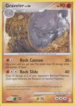 Graveler () [DP: Trainer Kit Manaphy & Lucario] Pokemon Single Pokémon