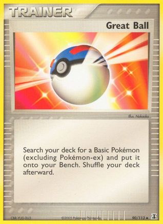Great Ball (90/113) [EX: Delta Species] Pokemon Single Pokémon