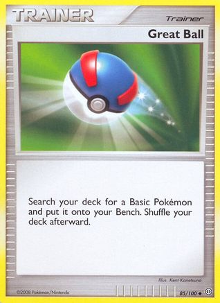 Great Ball (/100) Reverse Holofoil [DP: Stormfront] Pokemon Single Pokémon