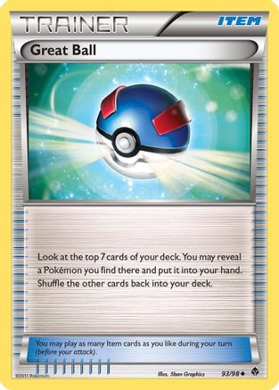 Great Ball (/98) [BW: Emerging Powers] Pokemon Single Pokémon