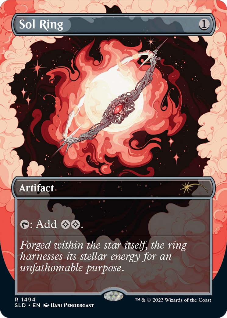 Sol Ring (SLD-1494) [Secret Lair] Drop (Borderless) MTG Single Wizards of the Coast