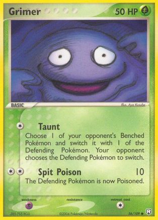 Grimer (56/109) Reverse Holofoil [EX: Team Rocket Returns] Pokemon Single Pokémon