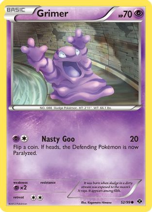 Grimer (/99) Reverse Holofoil [BW: Next Destinies] Pokemon Single Pokémon