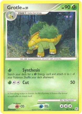 Grotle (49/130) [DP: Base Set] Pokemon Single Pokémon