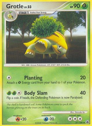 Grotle (/100) Reverse Holofoil [DP: Majestic Dawn] Pokemon Single Pokémon