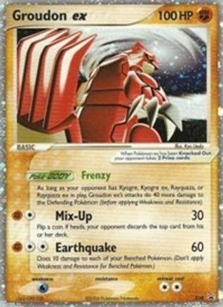 Groudon ex - 038 (EX Collector's Tins) (/40) Holofoil [Promos: Nintendo Promos] Pokemon Single Pokémon