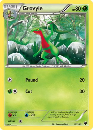 Grovyle (/116) [BW: Plasma Freeze] Pokemon Single Pokémon
