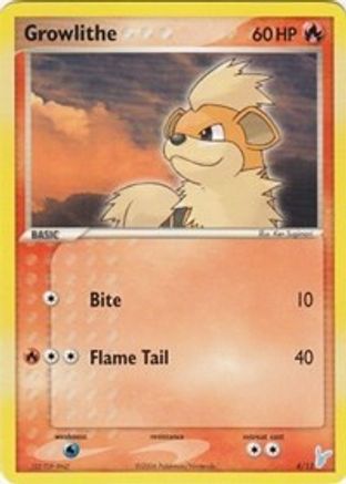 Growlithe (/12) [EX: Trainer Kit 2 Plusle & Minun] Pokemon Single Pokémon