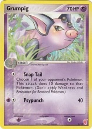 Grumpig (/12) [EX: Trainer Kit 2 Plusle & Minun] Pokemon Single Pokémon