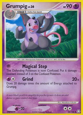Grumpig (/146) [DP: Legends Awakened] Pokemon Single Pokémon