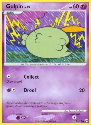 Gulpin (66/99) [Platinum: Arceus] Pokemon Single Pokémon