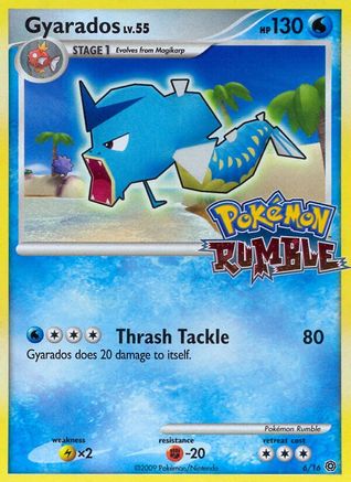 Gyarados (/16) [Misc: Rumble] Pokemon Single Pokémon