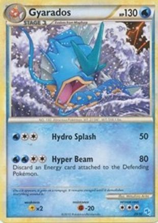 Gyarados (#20 Non-Holo) () [HGSS: Trainer Kit Gyarados & Raichu] Pokemon Single Pokémon