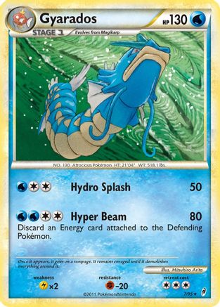 Gyarados (/95) Holofoil [HGSS: Call of Legends] Pokemon Single Pokémon