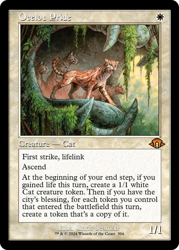 Ocelot Pride (MH3-394) [Modern Horizons 3] MTG Single Modern Horizons 3