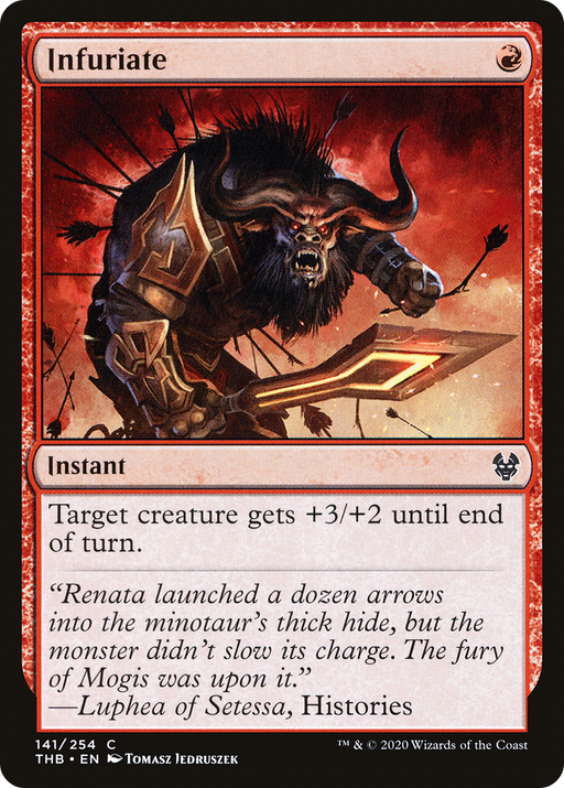 Infuriate (THB-141) [Theros Beyond Death] MTG Single Wizards of the Coast