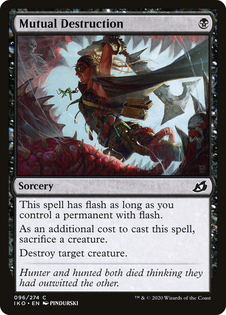 Mutual Destruction (IKO-096) [Ikoria: Lair of Behemoths] MTG Single Wizards of the Coast