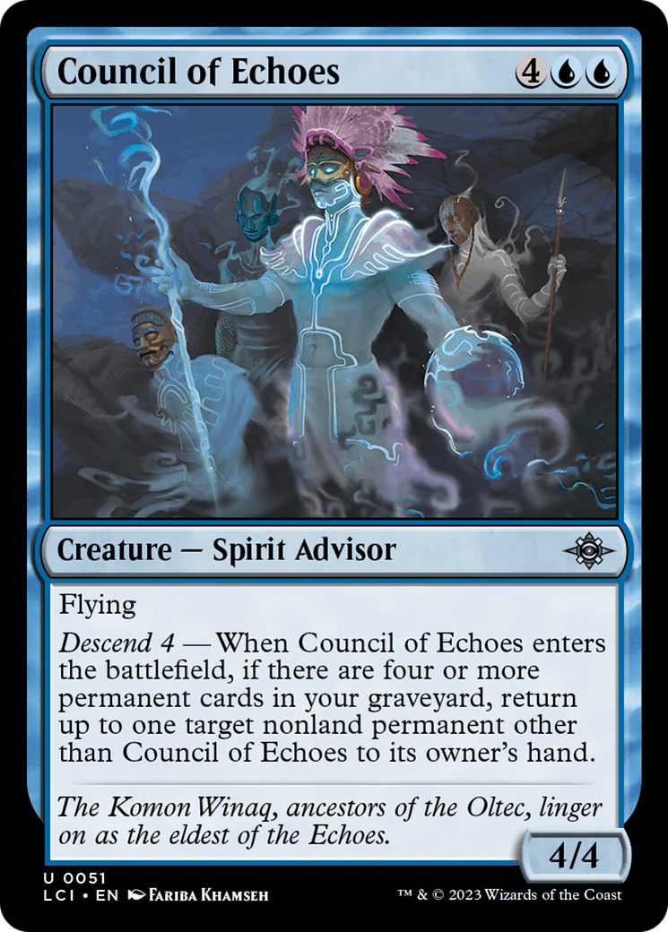 Council of Echoes (LCI-051) [The Lost Caverns of Ixalan] Foil MTG Single Wizards of the Coast