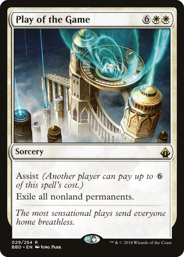 Play of the Game (BBD-029) [Battlebond] Foil MTG Single Wizards of the Coast