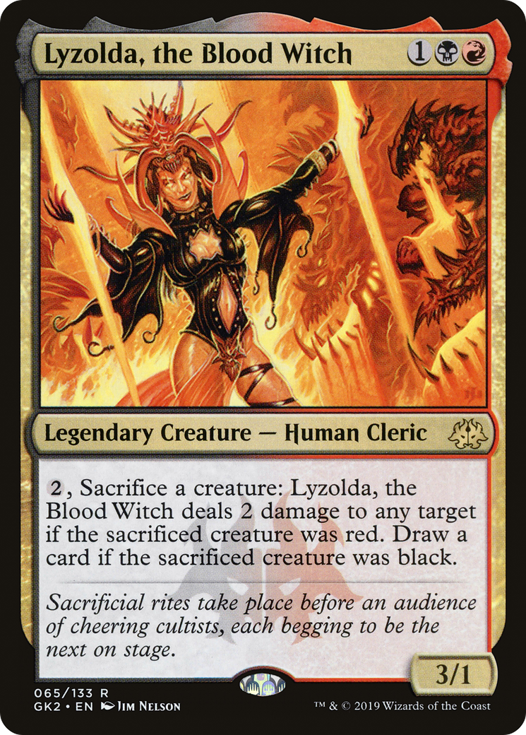 Lyzolda, the Blood Witch (GK2-065) [Misc] RNA Guild Kit MTG Single Wizards of the Coast