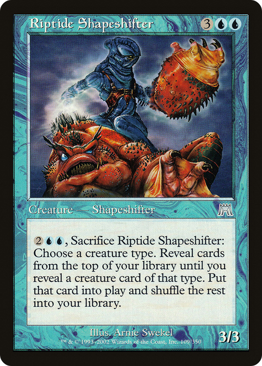 Riptide Shapeshifter (ONS-109) [Onslaught] MTG Single Wizards of the Coast